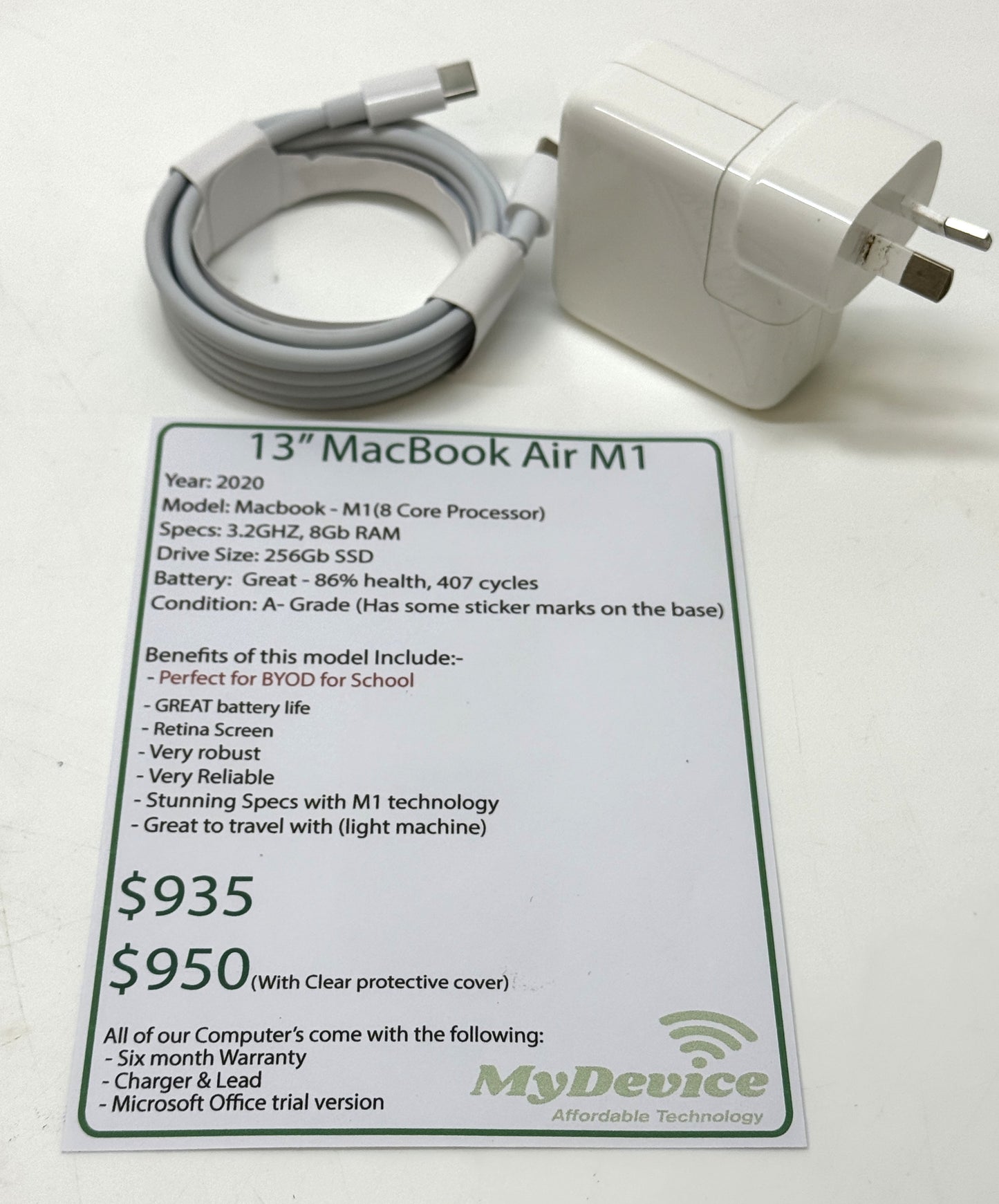 13" MacBook Air M1 2020 - PRICE REDUCED!!