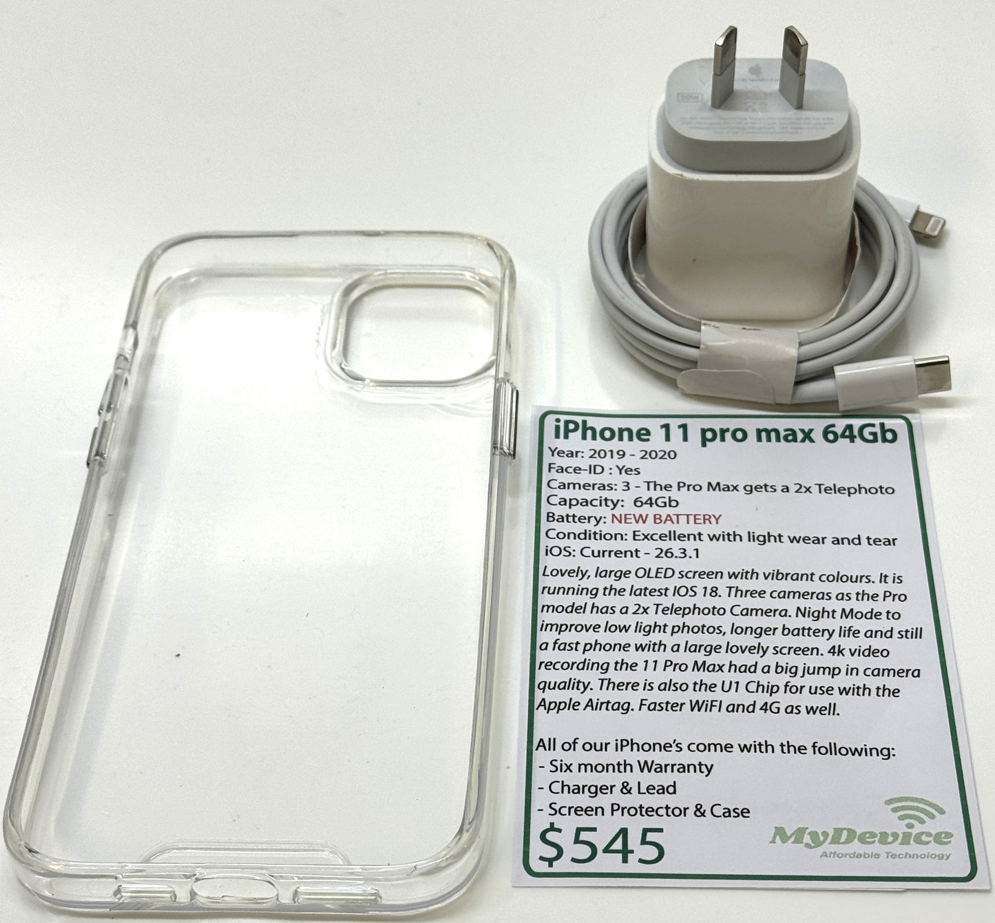 iPhone 11 PRO MAX 64Gb