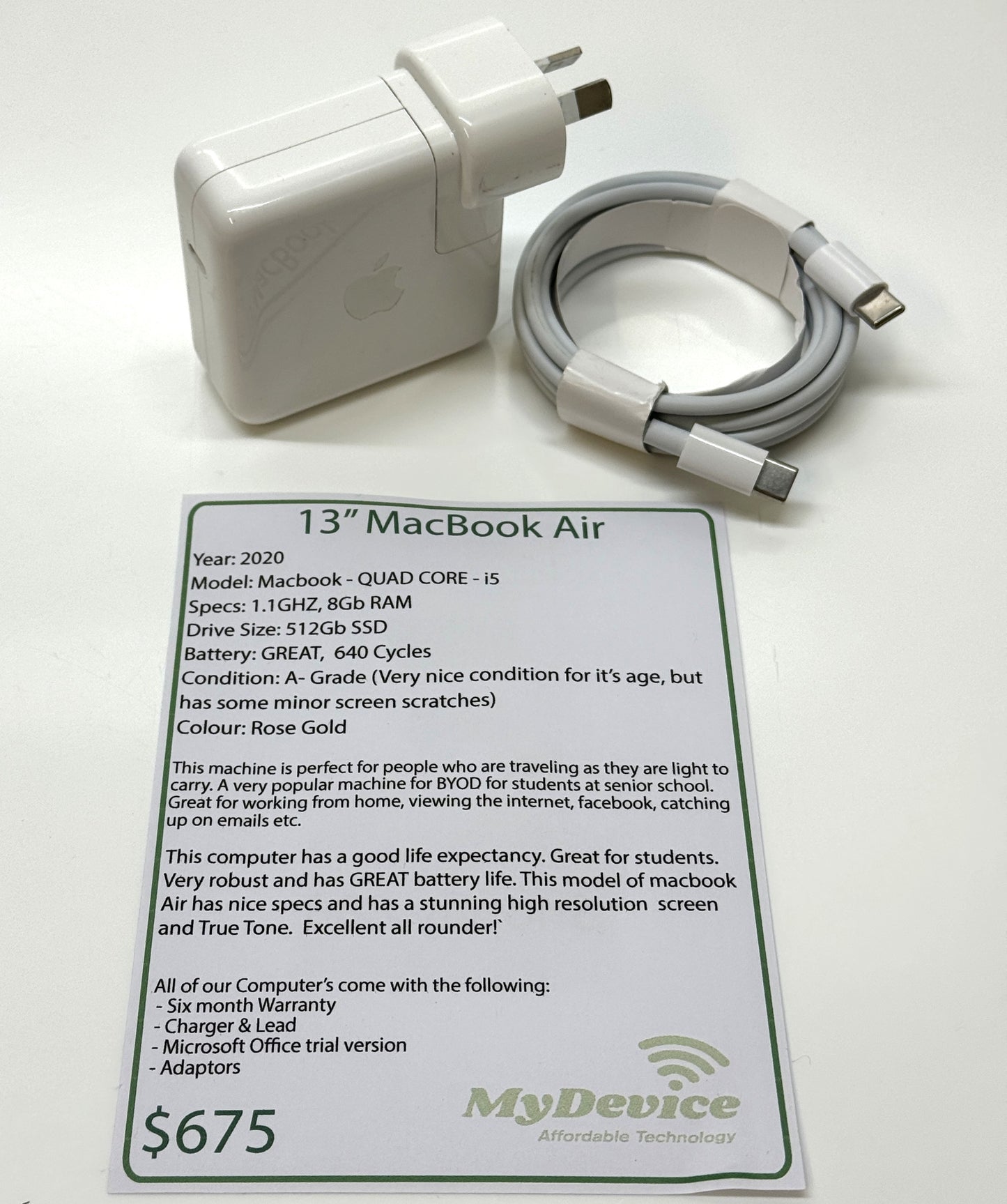 13" MacBook Air 2020